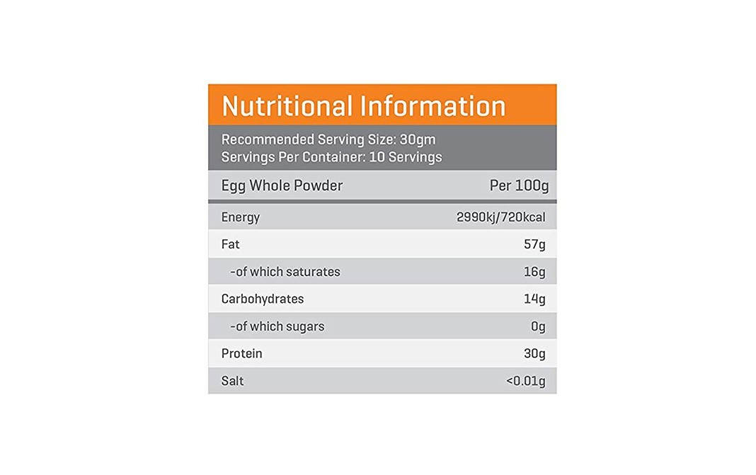 Bulkamino Egg Yolk Powder    Pack  300 grams